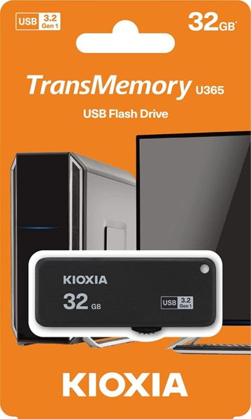 Kioxia Usb Flash Bellek 32GB TransMemory U365 Usb 3.2 LU365K032GG4 resmi