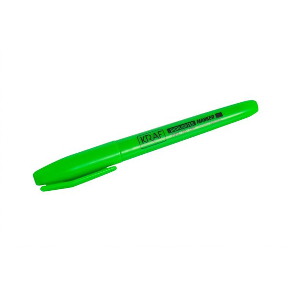 Kraf 340 Fosforlu Kalem Yeşil resmi