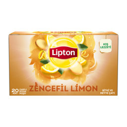 Lipton Bardak Poşet Bitki Çayı Zencefil Limon 20'li Paket resmi