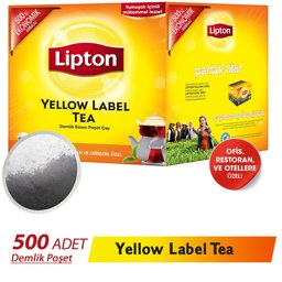 Lipton Demlik Poşet Çay Yellow Label 500'lü resmi