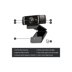 Logitech C922 Profesyonel Yayıncı Full HD Webcam - Siyah (960-001088) resmi