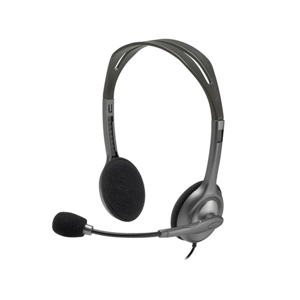 Logitech H110 Kablolu Kulak Üstü Mikrofonlu Kulaklık (981-000271) resmi