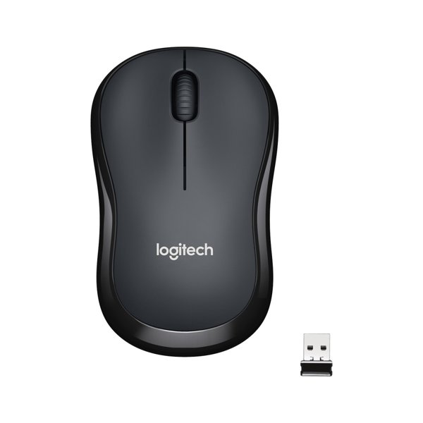 Logitech M221 Sessiz Kompakt Kablosuz Mouse - Siyah 910-006510 resmi