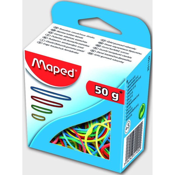 Maped Renkli Ambalaj Lastiği Kutu Standart 50 Gr resmi