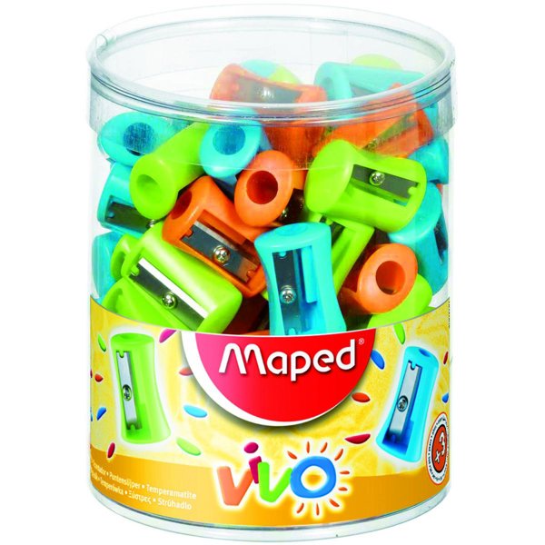 Maped Vivo Tek Delikli Kalemtıraş Karışık Renk resmi