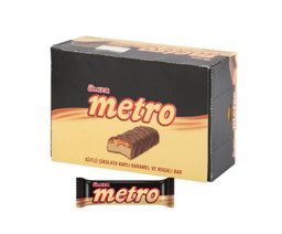 Ülker Metro Kaplamalı Bar 36 g 24'lü Paket resmi