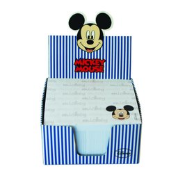 Mynote Mickey Mouse Küp Bloknot  8 cm x 8 cm 400 Yaprak resmi
