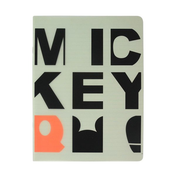 Mickey Mouse Campus Kareli Defter 26 cm x 18,5 cm 40 Yaprak resmi