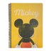 Mickey Mouse Kraft Kapak Spiralli Çizgili Defter A4 - 100 Yaprak  resmi
