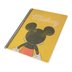 Mickey Mouse Kraft Kapak Spiralli Çizgili Defter A4 - 100 Yaprak  resmi
