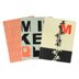 Mickey Mouse Okul Defterleri Çizgili 26 cm x 18,5 cm 40 Yaprak 3 Adet resmi