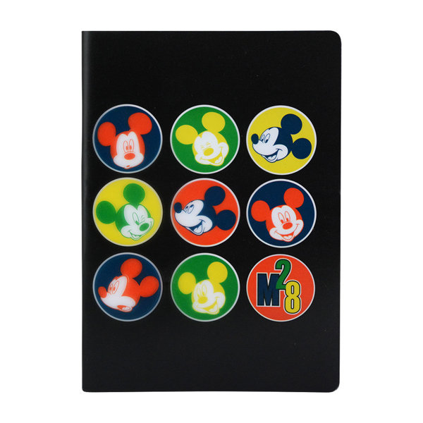 Mickey Mouse A4 Defter Plastik Kapak 60 Yaprak Çizgili resmi
