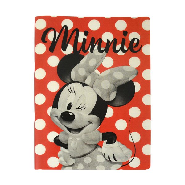 Minnie Mouse Campus Çizgili Defter 26 cm x 18,5 cm 40 Yaprak  resmi