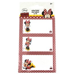 Mynote Minnie Mouse Okul Etiketi 8 cm x 3 cm 24'lü Paket resmi