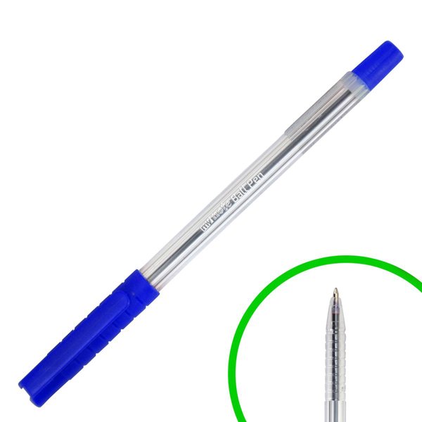 Mynote Ball Pen 0.7 mm 50'li Kutu Tükenmez Kalem - Mavi resmi