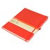 Mynote Case Sert Kapaklı Çizgili Defter 19 cm x 25 cm 96 Yaprak Kırmızı resmi