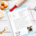 Mynote Tarif Defteri Spiralli 100 Yaprak Cupcake resmi
