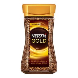 Nescafe Gold Çözünebilir Kahve Cam Kavanoz 200 g resmi