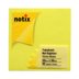 Notix Yapışkanlı Not Kağıdı – 50 x 50 mm 80 Yaprak – Neon Sarı resmi