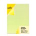 Notix Yapışkanlı Not Kağıdı Kareli – 100 x 150 mm 100 Yaprak – Sarı resmi
