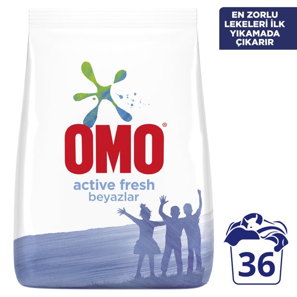 Omo Active Fresh Beyazlar 5.5 kg resmi