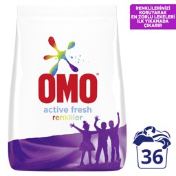 Omo Matik Active Fresh Renkliler 5.5 kg resmi