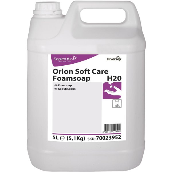 Orion Köpük Sabun -  Soft Care Foam Soap H20 5 lt resmi