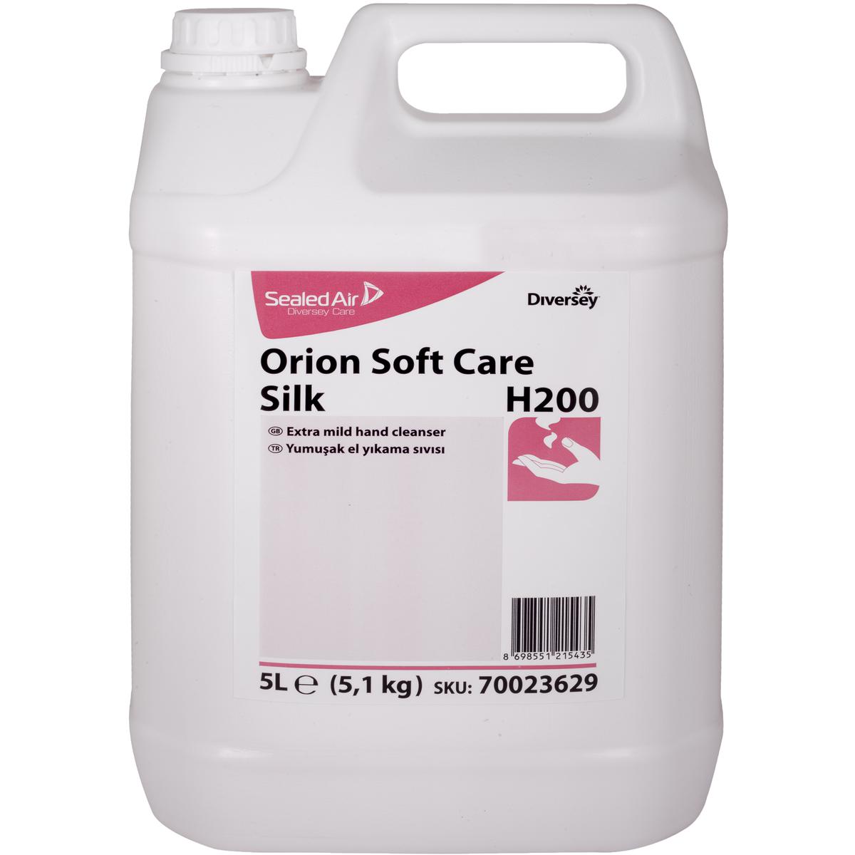 Orion Soft Care Silk H200 5L Hassas Ciltlere Uygun El Yıkama Sıvısı resmi