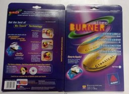 OUTLET Avery J8778A-8 Tam Yüz CD/DVD Etiketi - Altın Renk Inkjet 2'li - 8 yaprak resmi
