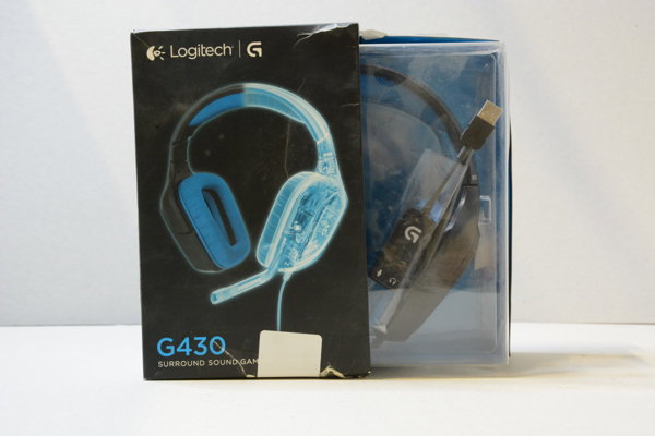 OUTLET Logitech G430 7.1 Surround Oyuncu Kulaküstü Kulaklık 981-000537 resmi