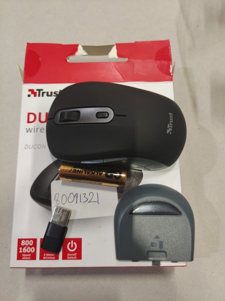 OUTLET Trust 23613 Ducon Çift Bağlantılı Kablosuz Mouse resmi