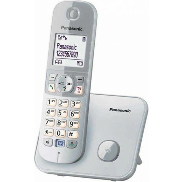 Panasonic Dect Telefon KX-TG6811 (Elektrik Kesintisinde Konuşabilme) - Beyaz Renk resmi