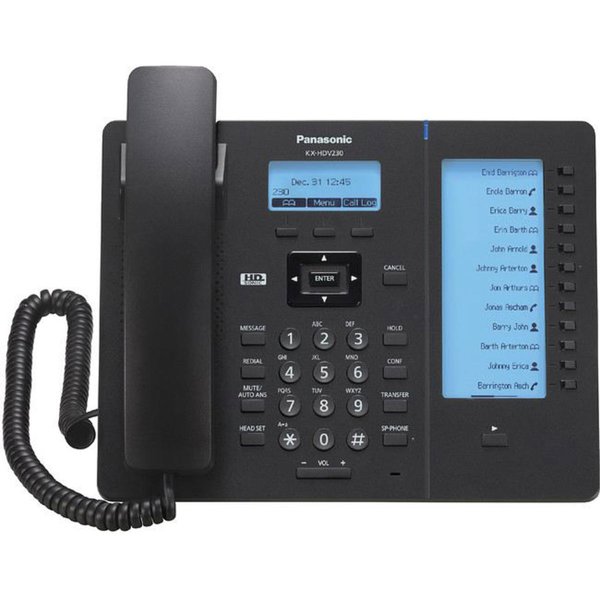 Panasonic KX-HDV-230-S Masaüstü IP Telefon resmi