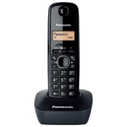 Panasonic Kx-Tg1611 Telsiz Dect Telefon Siyah resmi