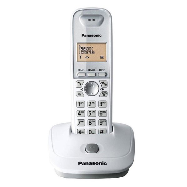 Panasonic KX-TG2511-B Telsiz Dect Telefon Beyaz Renk resmi
