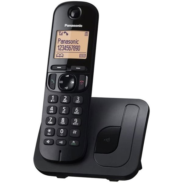 Panasonic KX-TGC210 Siyah Telsiz Dect Telefon resmi