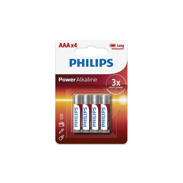 Philips LR6P4B/97 Alkalin Kalem AA 4'lü Pil resmi
