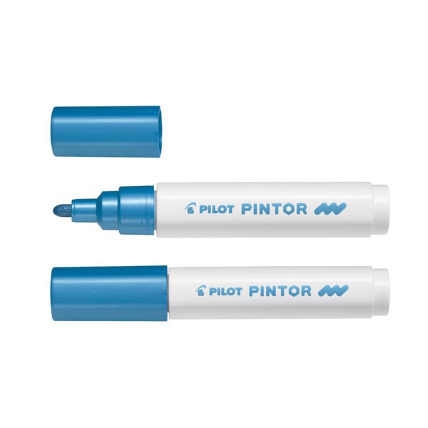 Pilot Pintor (M) - Metalik Mavi resmi