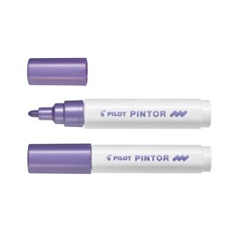 Pilot Pintor - Markör - Orta Uç - Metalik Mor resmi