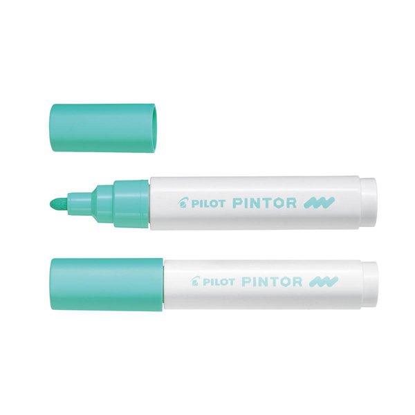 Pilot Pintor - Markör - Orta Uç - Pastel Yeşil resmi