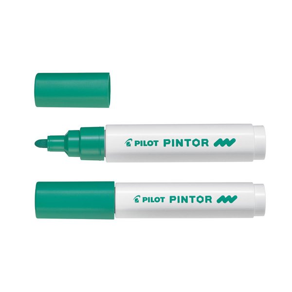 Pilot Pintor - Markör - Orta Uç - Yeşil resmi
