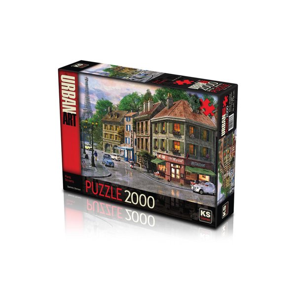 KS Games Paris Streets Puzzle 2000 Parça resmi