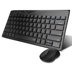 Rapoo 8000M Model Çok Modlu Türkçe Klavye ile Optik Mouse Set Siyah resmi