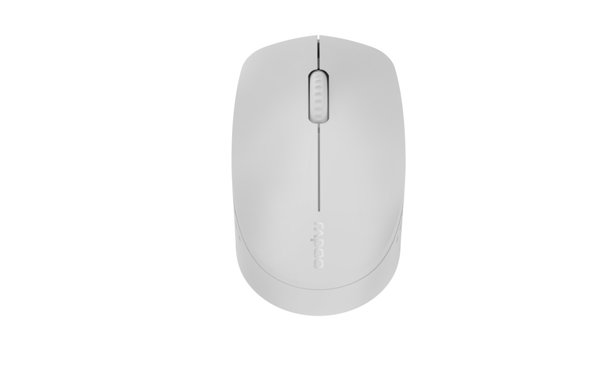 Rapoo M100 Bluetooth Çok Modlu Sessiz Tıklama Kablosuz Mouse Açık Gri resmi