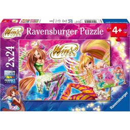 Ravensburger 2X24 Parça Winx Çocuk Puzzle resmi