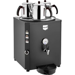 Remta 3 Demlikli Jumbo Çay Makinesi Şamandıralı 40 lt - (Demlik Dahil Değil) resmi
