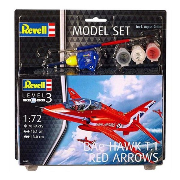 Revell Model-Set Hawk T1 Red Arrow Uçak resmi