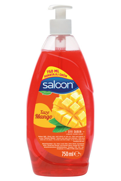 Saloon Sıvı Sabun Taze Mango 750 ml resmi