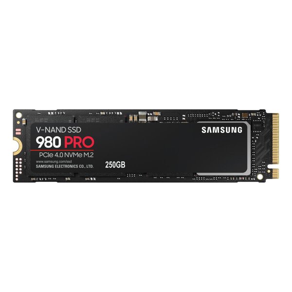 Samsung 980 Pro 250GB 6400MB-2700 MB/s Nvme PCI-E M.2 SSD MZ-V8P250BW resmi