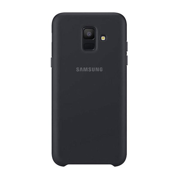 Samsung A6 (2018) Çift Katmanlı Arka Kapak Siyah  - EF-PA600CBEGWW (Samsung Türkiye Garantili) resmi